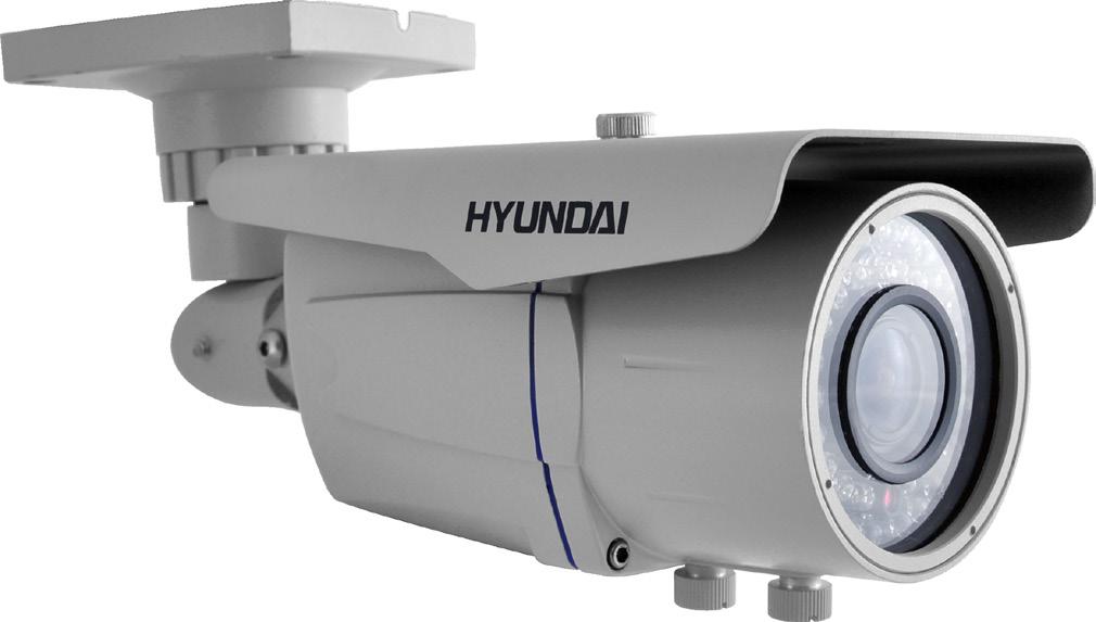 HCI-IR5555V & HCI-IR5554V Yüksek Çözünürlüklü Day&Night 42 LED IR Kamera 1/3"SONY Super HAD CCD kullanan HCI-IR5555V ve HCI-IR5554V 540TV Satırı yatay çözünürlüğe sahiptir.