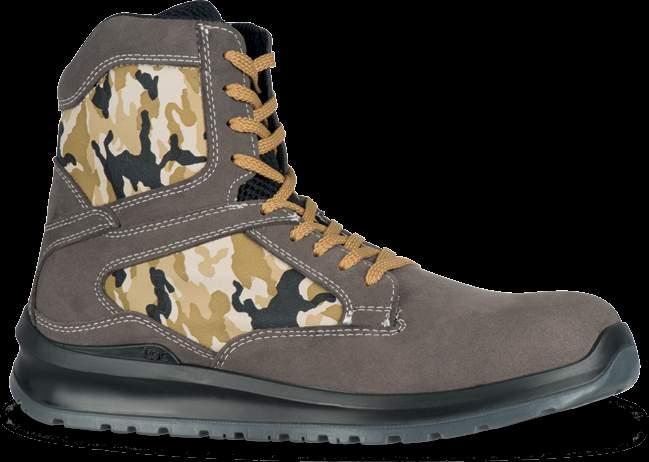 toe 033 S2-S3 SRC WRU ARA %100 Calf Binding Leather + Water Resistant Camouflage Material 100% Hakiki Deri + Su Geçirmez Kamuflaj