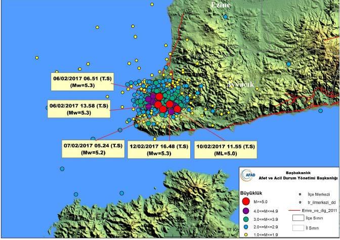 . GİRİŞ 07 yılıı başlarıda Çaakkale (Gülpıar - Ayvacık) civarıda meydaa gele deprem fırtıası ilgiyi o bölgei sismik aktivitesie çekmiştir.