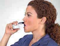 Cihazın ağızlığını ağzınıza yerleştiriniz ve dudaklarınızı sıkıca kapatınız. 4. Kesintisiz bir şekilde derin bir nefes alma sonrası cihazı ağızdan çıkarınız. 5.