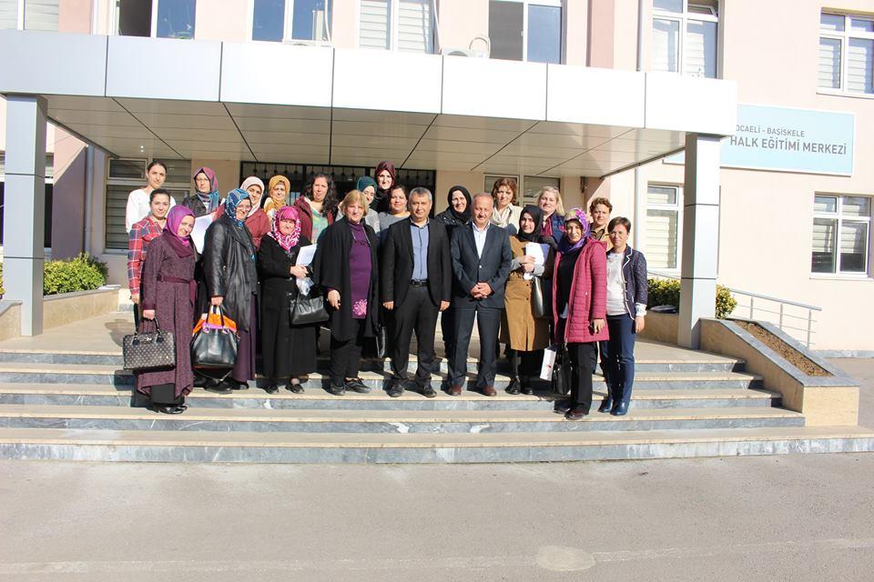 Girişimcilikte Önce Kadın Projesi kapsamında iki müdür yardımcımız ve bir öğretmenimiz