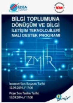 1.3.1.2. 2014 Bilgi Toplumuna Dönüşüm Mali Destek Programı Program Bütçesi : 15.000.000 TL Proje Sayısı: 34 Sözleşmeye Bağlanan Destek: 14.913.647 TL Şekil-56.