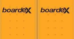 BoardeX, uygulandığı yüzeyde, dış hava koşullarında 12 aya kadar, üzerine kaplama yapmaya gerek kalmadan durabilir.