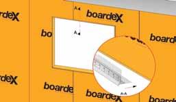 BoardeX Uygulamalarında Dikkat Edilmesi Gereken Hususlar Havalandırmalı cephe sistemlerinin taşıyıcı