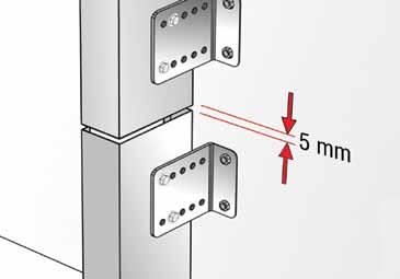 Bu mesafe (a) 3 cm den az olmamalıdır.