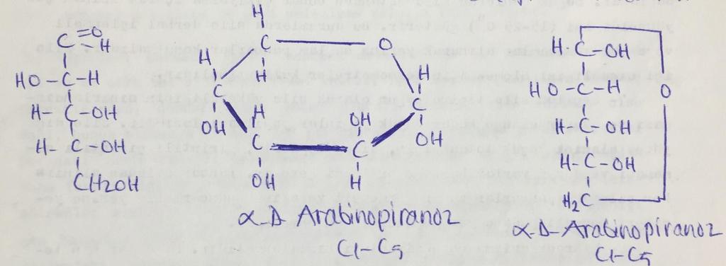 D-Arabinoz bitkisel glikozitlerde ve hücre duvarında