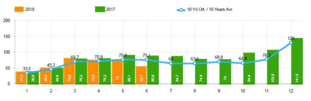 PAZAR 2018 yılı Ocak-Haziran döneminde toplam satışlar 2017 yılı aynı dönemine göre yüzde 11