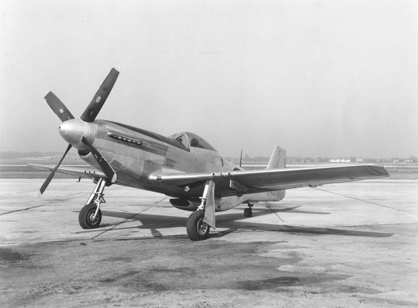 . P-51 Mustang uçağının geliştirilmesi taşınan yükün