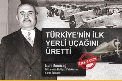 Nuri Demirağ ın oğlu ve Gök Okulu nun ilk mezunlarından olan Galip Demirağ, bu uçuşta pilot idi.