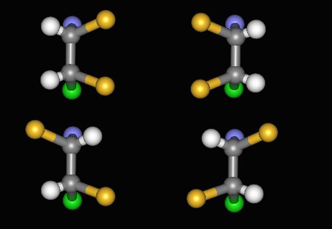Stereoizomerler Moleküldeki atomların