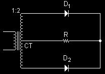 28 Adapazarı Meslek Yüksekokulu Analog Elektronik Şekil 2.41 Transformatör sekonder sargısına uygulanan Vi nin pozitif alternansında devre, Şekil 2.42 deki gibidir.