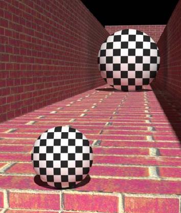 Şekil 2.4b ye bakıldığında ise karşılaşan üç Pacmen adlı oyun karakteri görülebileceği gibi, üç siyah dairenin üzerine yerleştirilmiş bir üçgen de görülebilmektedir [7].