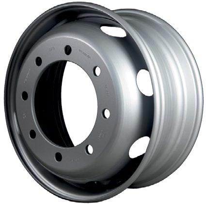 Disc Wheels+ with 15 0 drop centre for tubeless tyres Tubeless Lastikler İçin+ 15 0 topuk açılı jantlar PERMITTED TYRE SIZES MÜSADE EDİLEN LASTİK EBADI 19.5x6.