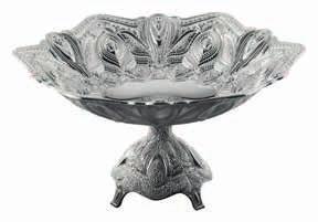 90 259-AK Altıgen Ayaklı Çikolatalık / Hexagonal Footed Chocolate Bowl