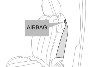 05 126 Güvenlik Ön Airbag'ler * Ön yolcu airbag'inin devre dışı bırakılması hakkında daha fazla bilgi almak için ilgili kısma bakınız.