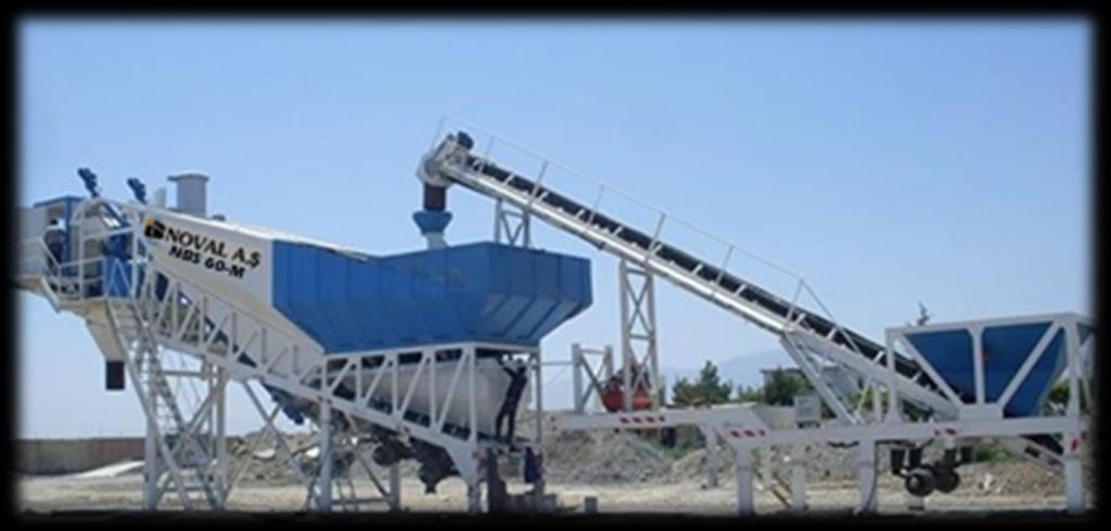 kw twın shaft * Agrega Bunker Kapasite 40 m³ (4 x 10 m³ ) 45 m³ ( 4 x 11,25 m³ )