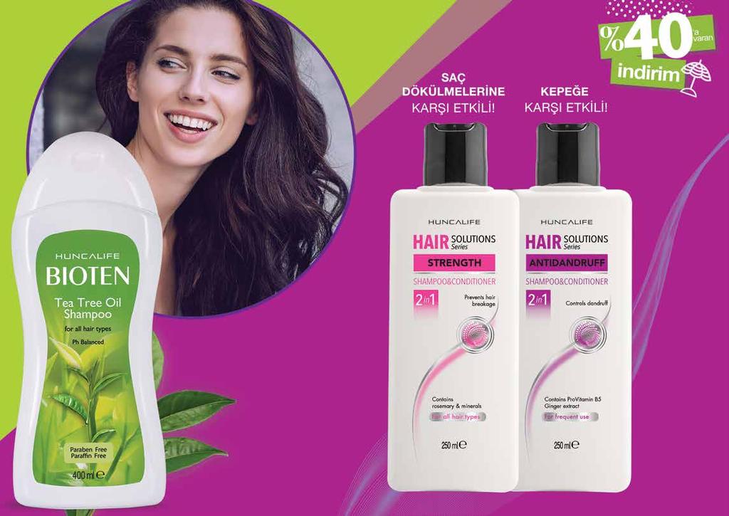 HAIR SOLUTIONS SERIES in Saç Dökülmelerine Karşı Şampuan +Saç Kremi 50 ml - 700,50 6,00 İçeriğindeki çay ağacı özü ile saçı onarırken, güçlenmesine yardımcı olur. Saçlarınızı derinlemesine temizler.