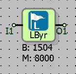 9.8 LONG BAYRAK 9.8.1 Bağlantılar I1: Blok girişi O1: Blok çıkışı 9.8.2 Bağlantı Açıklamaları I1: Blok girişi Blok girişidir. O1: Blok çıkışı 32 bit blok çıkışıdır. 9.8.3 Özel Ayarlar Özel ayarları yoktur.