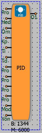 değerlerini hesaplayan otomatik tune mekanizması bulunmaktadır. Bu mekanizma PID bloğunun MOD girişine 100 değeri yazılması ile aktive edilir.