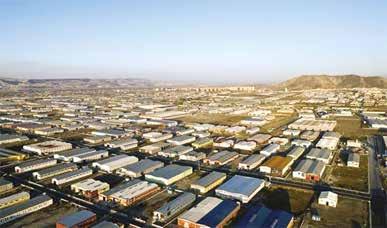 33 المنطقة الصناعية في قيصري تأسست المنطقة الصناعية في قيصري في عام 1976 على مساحة تبلغ 22 مليون م ². حيث تحوي 1.