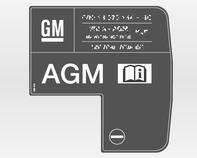 188 Araç bakımı Bir AGM akü üzerindeki etiketinden anlaşılabilir. Biz orijinal Opel araç aküsü kullanılmasını önermekteyiz.