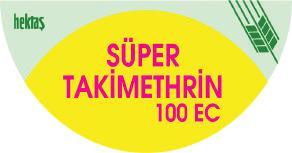 Çok Düşük Dozlarda Bile Yüksek Etki SÜPER TAKIMETHRIN 100 EC İnsektisit (Böcek İlacı), Emülsiyon Konsatre (EC) ETKİLİ MADDE: 100 gr/lt Alphacypermethrin Kontakt ve mide zehiri etkili sentetik