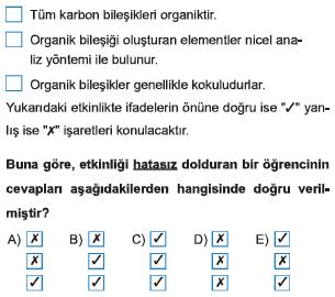 Organik Kimyaya Giriş Test 2 1. 5.