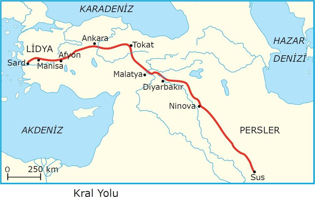 İlk ve Orta Çağ da Ticaret Yolları İlk Çağ dan itibaren Kral Yolu, İpek Yolu, Kürk Yolu ve Baharat Yolu dünya ticaretinde hâkim rol oynamıştır.