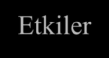 Etkiler Tuz Gölü 18 yıl içinde % 60 küçüldü; Tuz Gölü nün küçülmesinde iki faktör var. İklim değişikliğine bağlı kuraklık etkisidir.