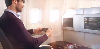 2016 yılı Temmuz ayı itibarıyla kurulumuna başlanan Tablet Bazlı Kabin İçi Eğlence Sistemleri, bu tarihten itibaren Türk Hava Yolları A.O.