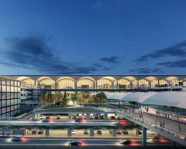 TÜRK HAVA YOLLARI GRUBU DİĞER HİZMETLER İstanbul Yeni Havalimanı Şehri; çevreci ve sürdürülebilir özellikleri ile ön plana çıkan çağdaş tasarımı, planlı büyümeyi öngören, modern şehircilik yaklaşımı