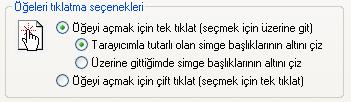 Görevler bölümünde bulunan seçenekler klasörün görünümüyle ilgilidir. Klasördeki ortak görevleri göster seçeneği işaretli ise pencerelerin sağ tarafında bir açıklama bölümü ekrana gelecektir.