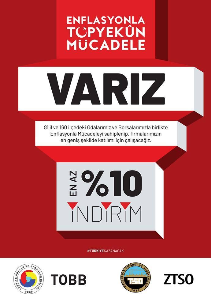 Maliye ve Hazine Bakanımız Sayın Berat Albayrak tarafından açıklanan kampanya ya Türkiye Odalar ve Borsalar Birliği Başkanımız Sayın M.