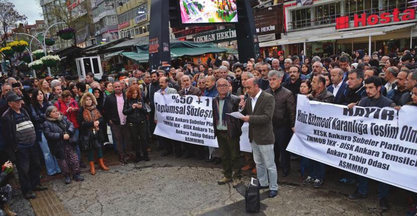 Dünya Emekçi Kadınlar günü etkinliklerine Odamız kadın çalışanları katıldı. 11 Şubat 2017 TMMOB 44. Dönem II.