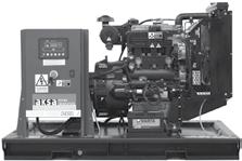 as stand-by in case of interruption of the mains. The generator operates at 230/220 V in line-to-neutral mode and 400/440 V in line-to-line mode.