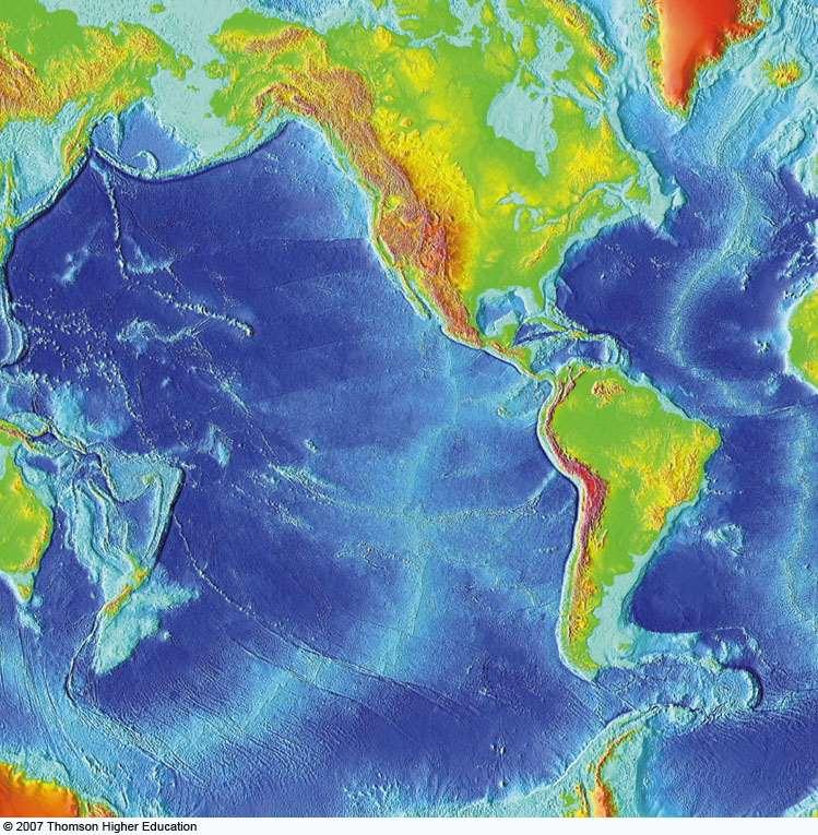 Topografya, Dünya yüzeyindeki değişikliklere göre bağıl manada daha