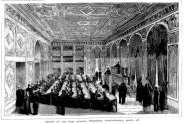 Meclisin açılış töreni, Dolmabahçe Sarayı, 1877 Meclisin Ayasofya'daki Darülfünun Binası'ndaki toplantı salonu, 1877 HİLAL-İ AHMER İN AMBLEMİ HİLAL-İ AHMER İN KURULUŞU (KIZILAY CEMİYETİ) Marko Paşa