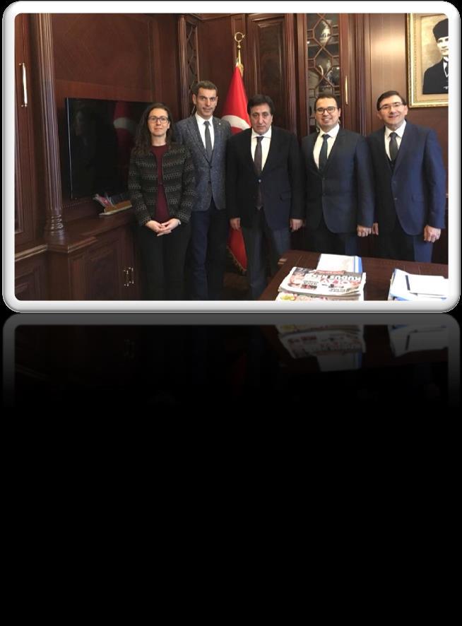 6 Aralık 2017 Yönetim Kurulumuz Bursa Valisi Sn.İzzettin Küçük'ü Makamında ziyaret etti.