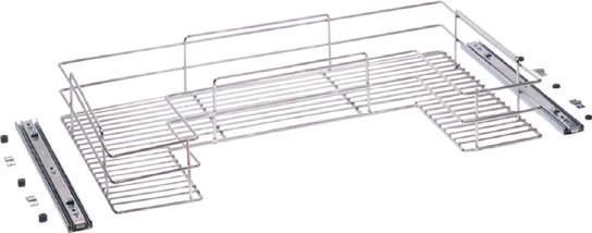 açılım frenli / full extension soft close 8 x 00 x 1 07 Tek açılım frenli /