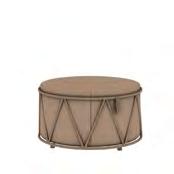 Tambour is a pouf series that draws attention with its