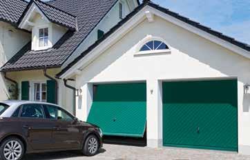 RollMatic  Yatay olarak toplanan RollMatic OD Garaj kapısı yer tasarrufu sağlayan tasarımı ile eski kapıların değişimi için çok uygundur.