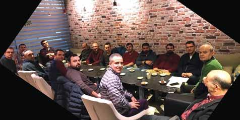 TMMOB Harita ve Kadastro Mühendisleri Odası İstanbul Şubesi ÇORLU DA ÇALIŞAN ÜYELERİMİZ İLE TOPLANTI YAPILDI 19 Şubat 2017 tarihinde Tekirdağ Çorlu Temsilciliğimize bağlı bulunan üyelerimiz ile