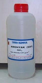 Amonyak vücut için çok tehlikeli bir maddedir.
