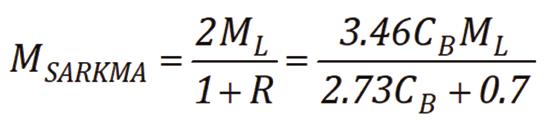 blirlnbilir: P X ( M > ) = W X xp 2m 0 Burada varyansı tmsil tmktdir.