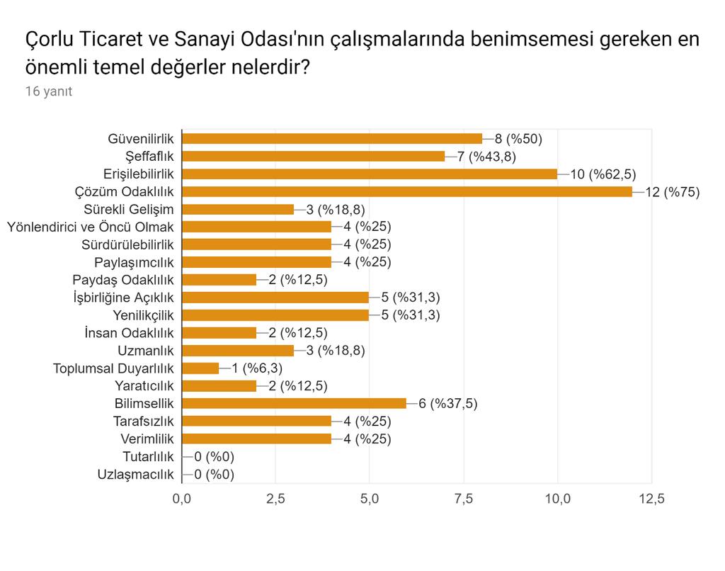 Sektörel Uzmanlaşma Yatırım Ortamı Dış Ticaret Dezavantajlı Gruplar Kurumsal Kapasite Yönetişim ve Katılımcılık Tanıtım ve Kentsel İmaj Diğer olarak sınıflandırılmıştır.