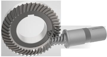 100% Gleason SRH Gear evel gear Hypoid gear EFFICIENCY 80% 60% 40% 20% Worm Gear Drives Worm