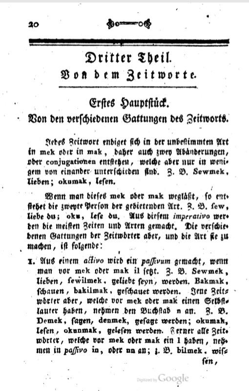 28 / RumeliDE Journal of Language and Literature Studies 2018.12 (October) German- Turkish Transcription Text For Military Person Which Was Written in 1789/ B. Bekar (p.