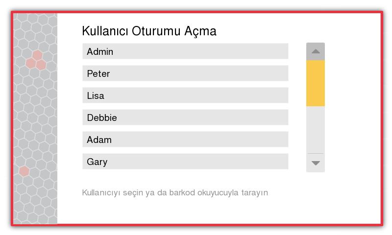 7. Menü Yapısı ve Gelişmiş Ayarlar Gelişmiş Parametre Ayarları Oturum Açma Düzeyi Temel Kullanıcı Kullanıcı Gelişmiş Kullanıcı Yönetici Açıklama Numuneleri analiz etme, görüntüleme ve arama Numune