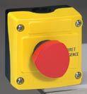 acil durdurma + 1 NK kontak, sarı kapaklı buat EN 418 standardına uygun 2 butonlu buat 1 242 30 Gri kapaklı buat 1 tane yaylı "I" işaretli yeşil buton + 1 NA kontak 1 tane yaylı "0" işaretli kırmızı