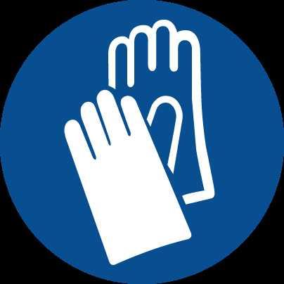 BÖLÜM 8: MARUZ KALMA KONTROLLERİ/KİŞİSEL KORUNMA (Devam ediyor) Piktogramı BKE İşaret CEN Standartları Gözlemler Ellerin zorunlu korunması D.